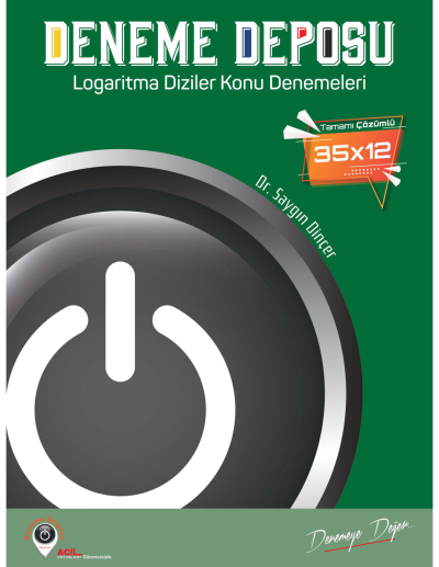 AYT Logaritma Diziler Konu Denemeleri Deneme Deposu Acil Yayınları