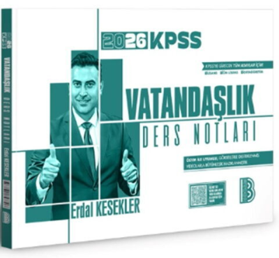 2026 KPSS Vatandaşlık Ders Notları Benim Hocam Yayınları Vega Efsanesi