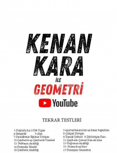 Kenan Kara Geometri Tekrar testleri Vega Efsanesi