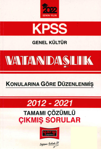 2012-2021 KONULARINA GÖRE DÜZENLENMİŞ ÇÖZÜMLÜ VATANDAŞLIK ÇIKMIŞ SORULAR Vega Efsanesi