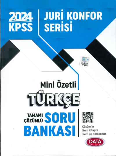MİNİ ÖZETLİ TÜRKÇE TAMAMI ÇÖZÜMLÜ SORU BANKASI JURİ KONFOR SERİSİ Vega Efsanesi