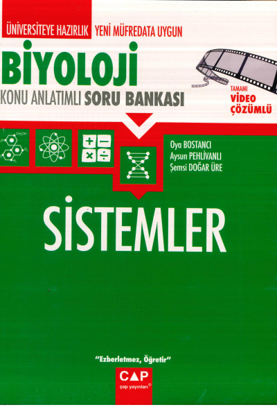 TYT-AYT BİYOLOJİ SİSTEMLER KONU ANLATIMLI SORU BANKASI Vega Efsanesi