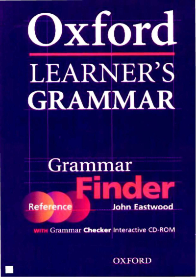 Oxford Learner's Grammar Grammar Finder Vega Efsanesi