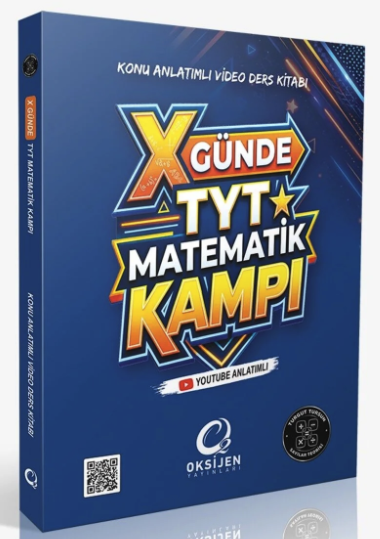 TYT X Günde Matematik Kampı Konu Anlatımlı Video Ders Kitabı Oksijen Yayınları Vega Efsanesi