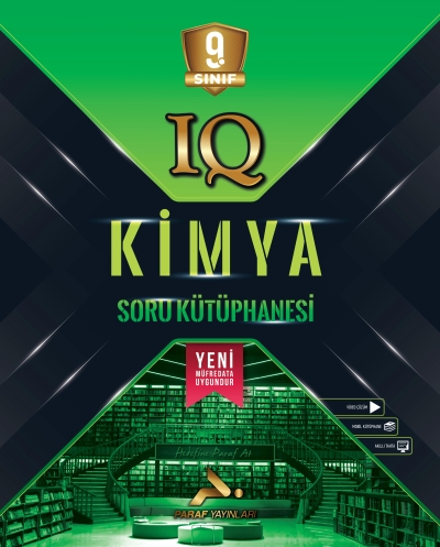 9. Sınıf Kimya Soru Kütüphanesi Paraf Yayınları Vega Efsanesi