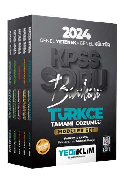 2024 KPSS GY GK Modüler Set Soru Bankası MATEMATİK Vega Efsanesi