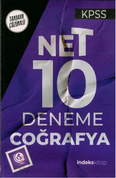 NET 10 COĞRAFYA TAMAMI ÇÖZÜMLÜ DENEME Vega Efsanesi