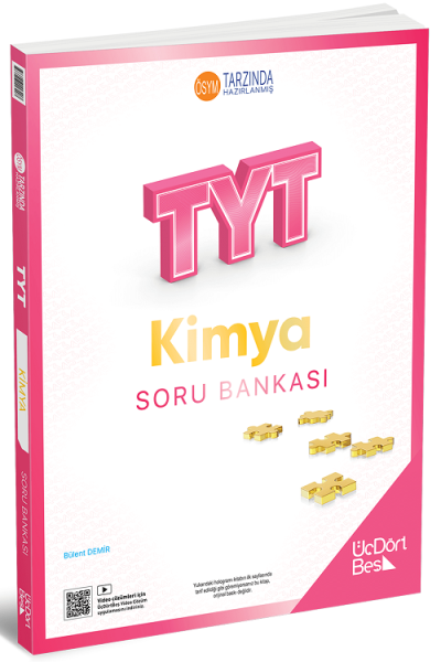 2026 TYT Kimya Soru Bankası Üç Dört Beş Yayınları Vega Efsanesi