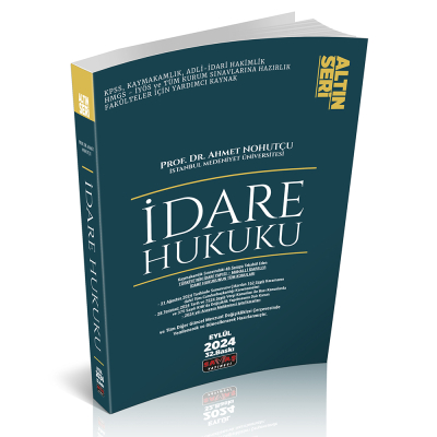 Savaş Yayınevi İdare Hukuku Konu Anlatımı Ahmet Nohutçu Eylül 2024 Vega Efsanesi