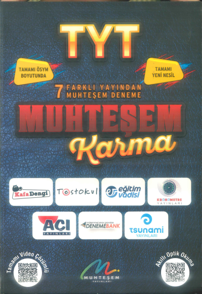 TYT Muhteşem Karma 7 Farklı Yayından 7 Muhteşem Deneme Vega Efsanesi