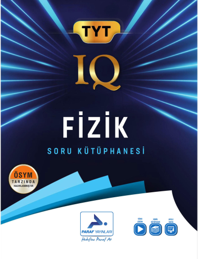 TYT Fizik IQ Soru Kütüphanesi PRF Paraf Yayınları