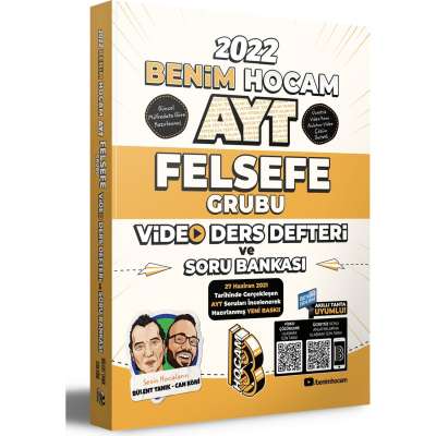 AYT FELSEFE GRUBU VİDEO DERS DEFTERİ VE SORU BANKASI Vega Efsanesi