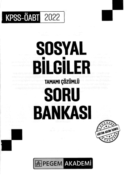 SOSYAL BİLGİLER TAMAMI ÇÖZÜMLÜ SORU BANKASI Vega Efsanesi
