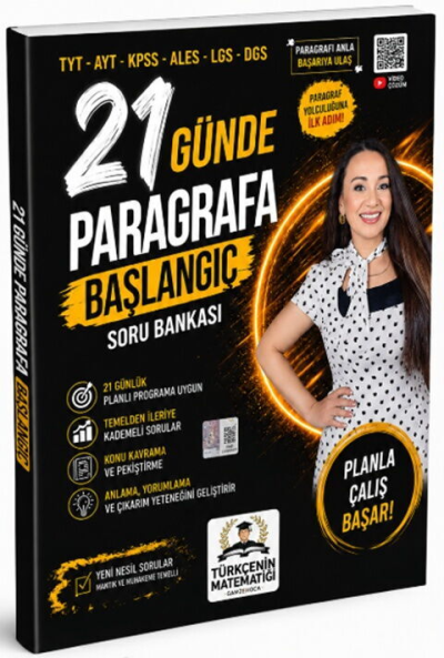 Türkçenin Matematiği 21 Günde Paragrafa Başlangıç Soru Bankası Vega Efsanesi