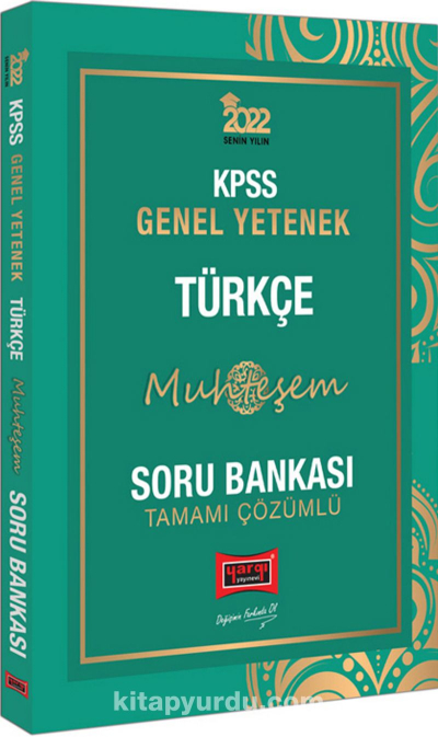 2022 KPSS Genel Yetenek Muhteşem Türkçe Tamamı Çözümlü Soru Bankası Vega Efsanesi