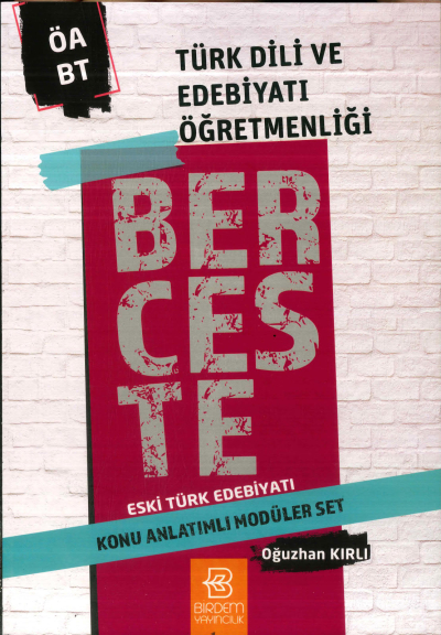 BERCESTE ESKİ TÜRK EDEBİYATI KONU ANLATIMLI MODÜLER SET Vega Efsanesi