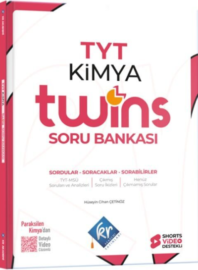 TYT Twins Kimya Soru Bankası KR Akademi Yayınları Vega Efsanesi
