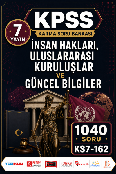 İnsan Hakları, Uluslararası Kuruluşlar ve Güncel Bilgiler 7 Yayın 1040 Soru Vega Efsanesi