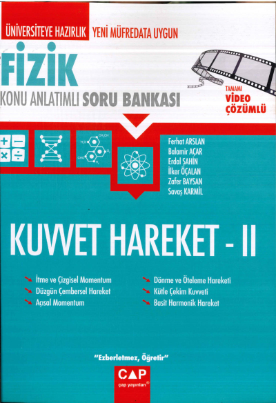 TYT-AYT FİZİK KUVVET HAREKET 2 ANLATIMLI SORU BANKASI