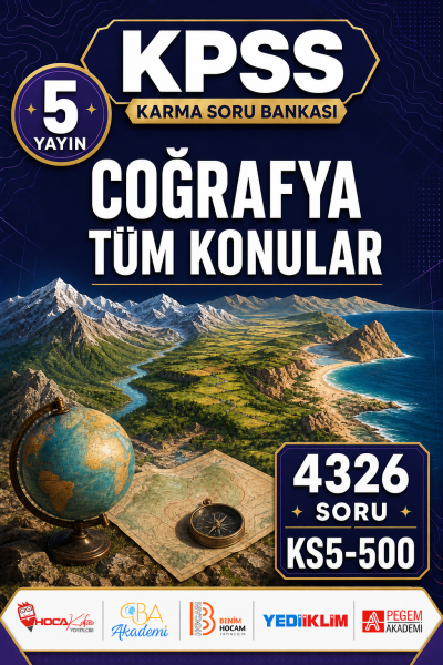COĞRAFYA TÜM KONULAR 5 Yayın 4326 Soru Vega Efsanesi