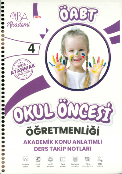 ÖABT OKUL ÖNCESİ ÖĞRETMENLİĞİ AKADEMİK KONU ANLATIMLI DERS TAKİP NOTLARI 4. KİTAP Vega Efsanesi
