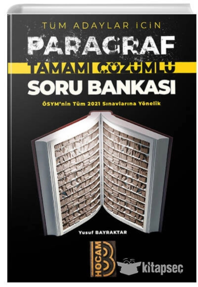 Tüm Adaylar İçin Tamamı Çözümlü PARAGRAF Soru Bankası 
