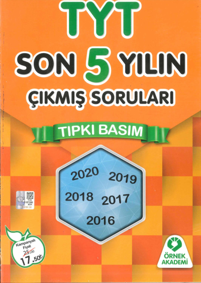TYT Son 5 Yıl Çıkmış Soruları 2016-2020 Vega Efsanesi
