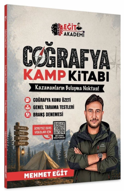 2026 MEB AGS KPSS Coğrafya Kamp Kitabı Eğit Akademi Vega Efsanesi
