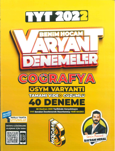 TYT COĞRAFYA VARYANT 40 DENEME Vega Efsanesi