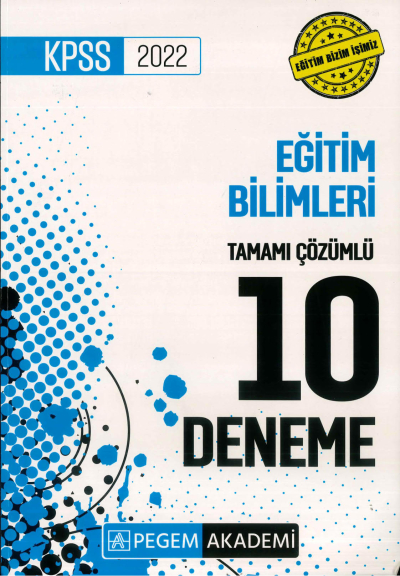 EĞİTİM BİLİMLERİ 10'LU PAKET DENEME ÇÖZÜMLÜ Vega Efsanesi