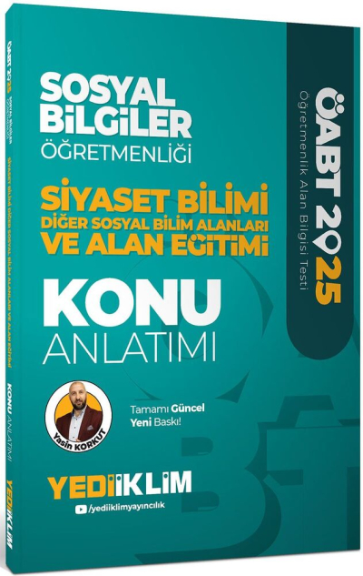2025 ÖABT Sosyal Bilgiler Öğretmenliği Siyaset Bilimi Diğer Sosyal Bilim Alanları ve Alan Eğitimi Konu Anlatımı Yediiklim Yayınlar Vega Efsanesi