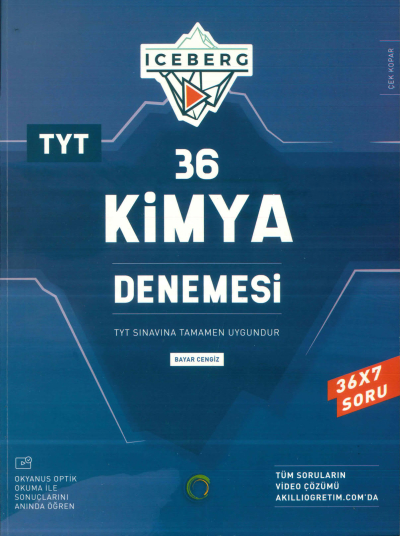TYT Kimya Iceberg 36 Deneme Okyanus Yayınları Vega Efsanesi