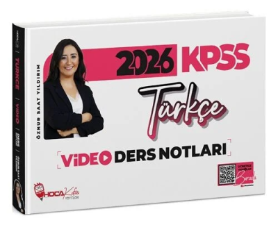 2026 KPSS Türkçe Video Ders Notları Öznur Saat Yıldırım Hoca Kafası Yayınları