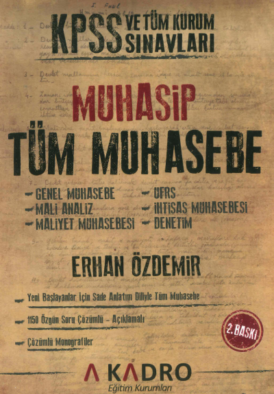 KPSS A Grubu Muhasip Tüm Muhasebe Konu Anlatımlı Çözümlü Sorular A Kadro Yayınları Vega Efsanesi