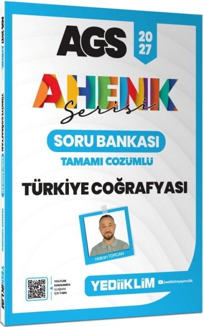 MEB AGS Ahenk Serisi Türkiye Coğrafyası Tamamı Çözümlü Soru Bankası Yediiklim Yayınları Vega Efsanesi