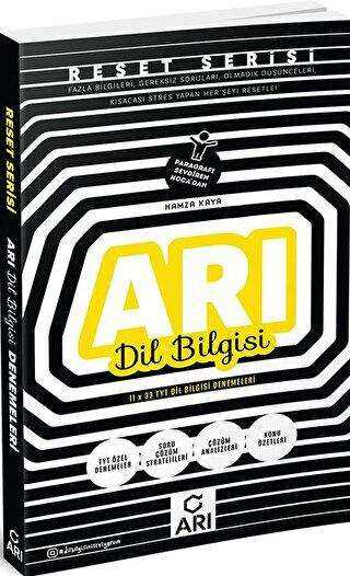 TYT Reset Serisi Dil Bilgisi Denemeleri Arı Yayıncılık Vega Efsanesi