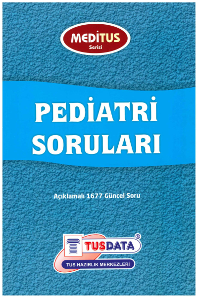 Pediatri Soruları Açıklamalı 1677 Güncel Soru Meditus Serisi TUSDATA Vega Efsanesi