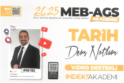 2025 MEB AGS Tarih Video Ders Notları İndeks Akademi Yayıncılık Vega Efsanesi