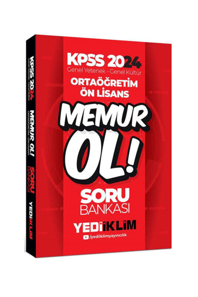 Ortaöğretim Ön Lisans Memur Ol Soru Bankası Vega Efsanesi
