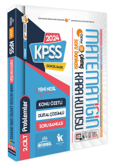 MATEMATİĞİN KARA KUTUSU ÇIKMIŞ SORU BANKASI 2. CİLT (PROBLEMLER)
