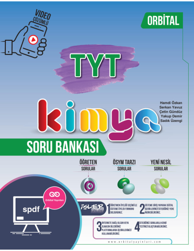 TYT Kimya Soru Bankası Orbital Vega Efsanesi