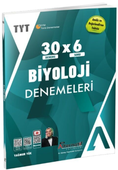 TYT Biyoloji 30 x 6 Branş Denemeleri Alternatif Yayınları