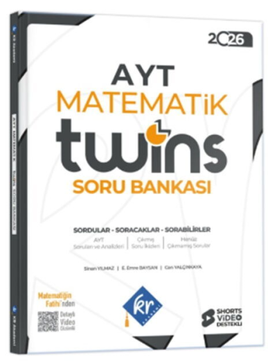 2026 AYT Twins Matematik Soru Bankası KR Akademi Vega Efsanesi