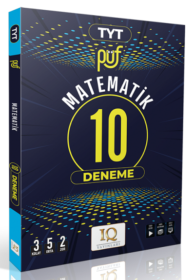 TYT Matematik Püf 10 Branş Denemesi IQ Yayınları