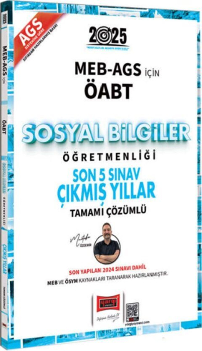 2025 MEB-AGS ÖABT Sosyal Bilgiler Öğretmenliği Son 5 Sınav Çıkmış Yıllar Yargı Yayınları Vega Efsanesi