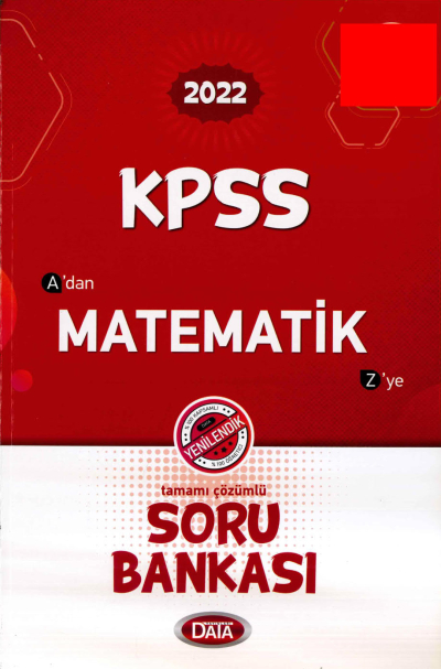 A'DAN Z'YE MATEMATİK ÇÖZÜMLÜ SORU BANKASI