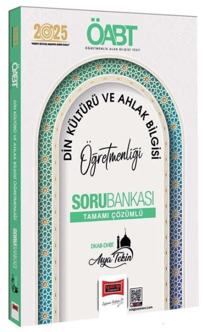 2025 ÖABT Din Kültürü ve Ahlak Bilgisi Öğretmenliği Tamamı Çözümlü Soru Bankası (Asya Tekin) Yargı Yayınları Vega Efsanesi