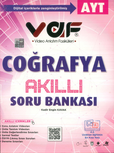 AYT Coğrafya Soru Bankası Vaf Yayınları