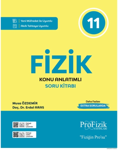 11. Sınıf Fizik Konu Anlatımlı Soru Kitabı ProFizik Yayınları Vega Efsanesi