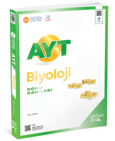 2027 AYT Biyoloji Konu Özetli Soru Bankası 345 Üç Dört Beş Yayınları Vega Efsanesi